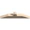 Ekena Millwork Portland Smooth Timber Gable Bracket, Douglas Fir, 48"W x 10"H x 5 1/2"D x 5 1/2"F, 5/12 Pitch GBW048X10X0606POR00SDF - alternate 5
